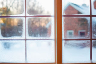 invierno en ventana